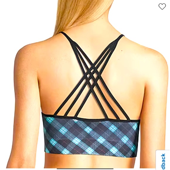 Arizona Body Seamless Multi-strap 2 pcs. Bralette. (Light support) 🖤💙 NWT - Picture 2 of 10